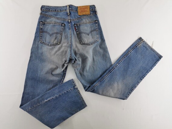 Levis 512-0217 Jeans Distressed Vintage Size 30 Le