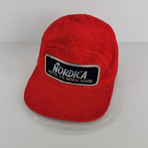 Nordica Cap Vintage Nordica Corduroy Hat Cap