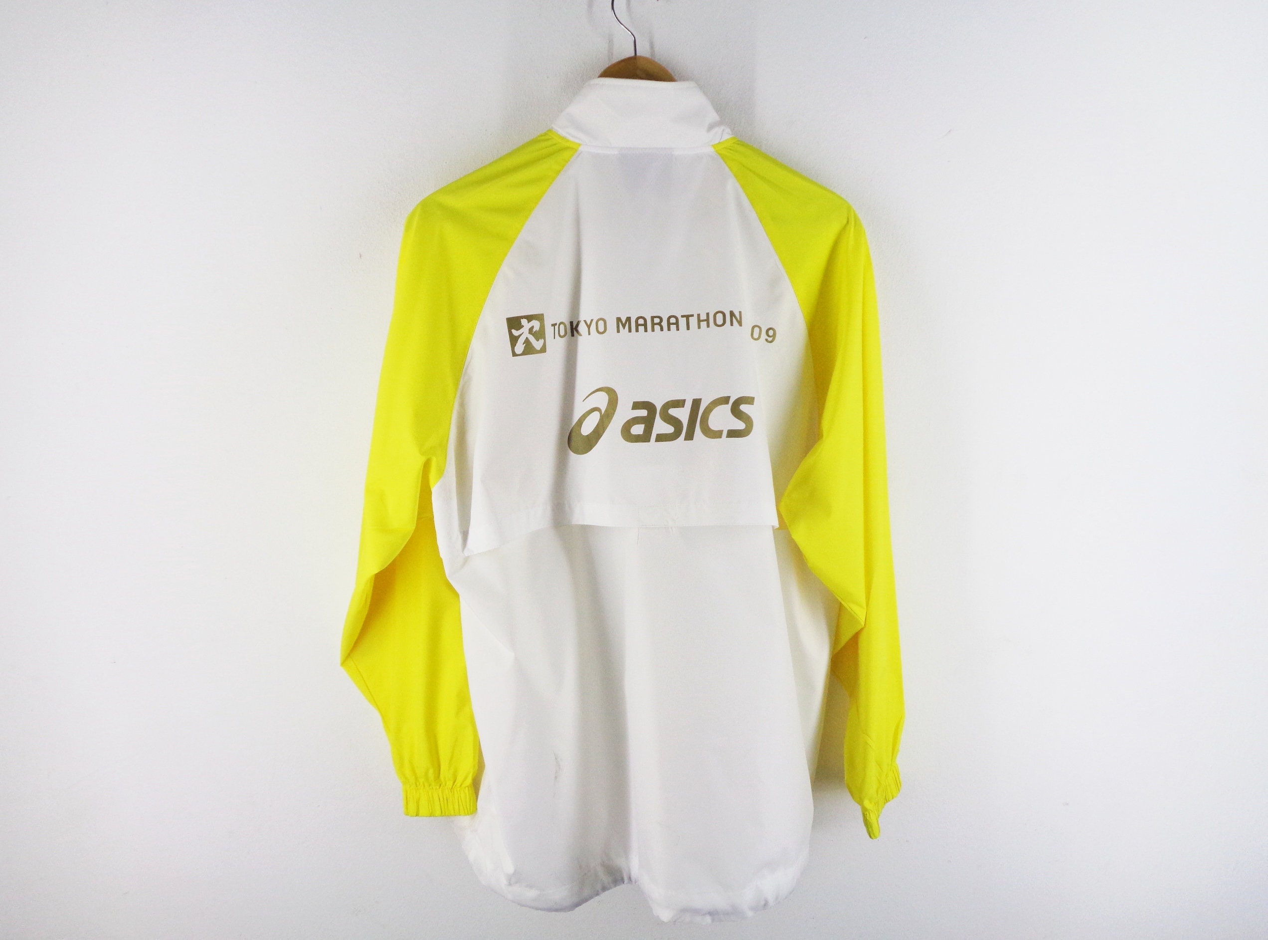 Asics Jacket Size Jaspo M Asics Windbreaker Asics Tokyo - Etsy Finland