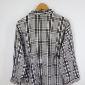 Kangol Pajama Vintage Kangol Shirt Vintage Kangol Sport Checkered Design Pyjama Shirt Size L image 4
