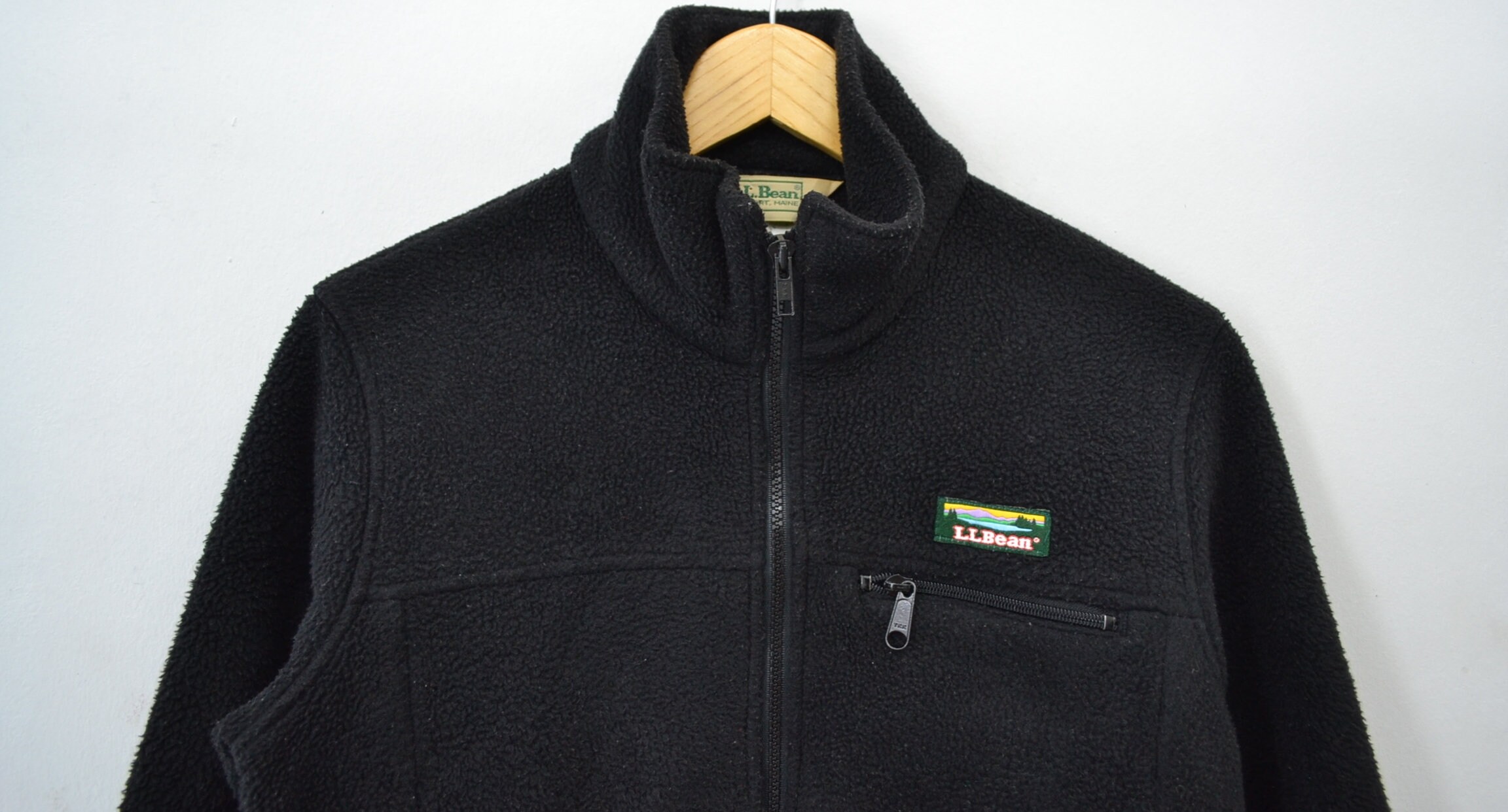 LL Bean Jacket Vintage LL Bean Fleece 90s L.L.Bean Made in USA Etsy