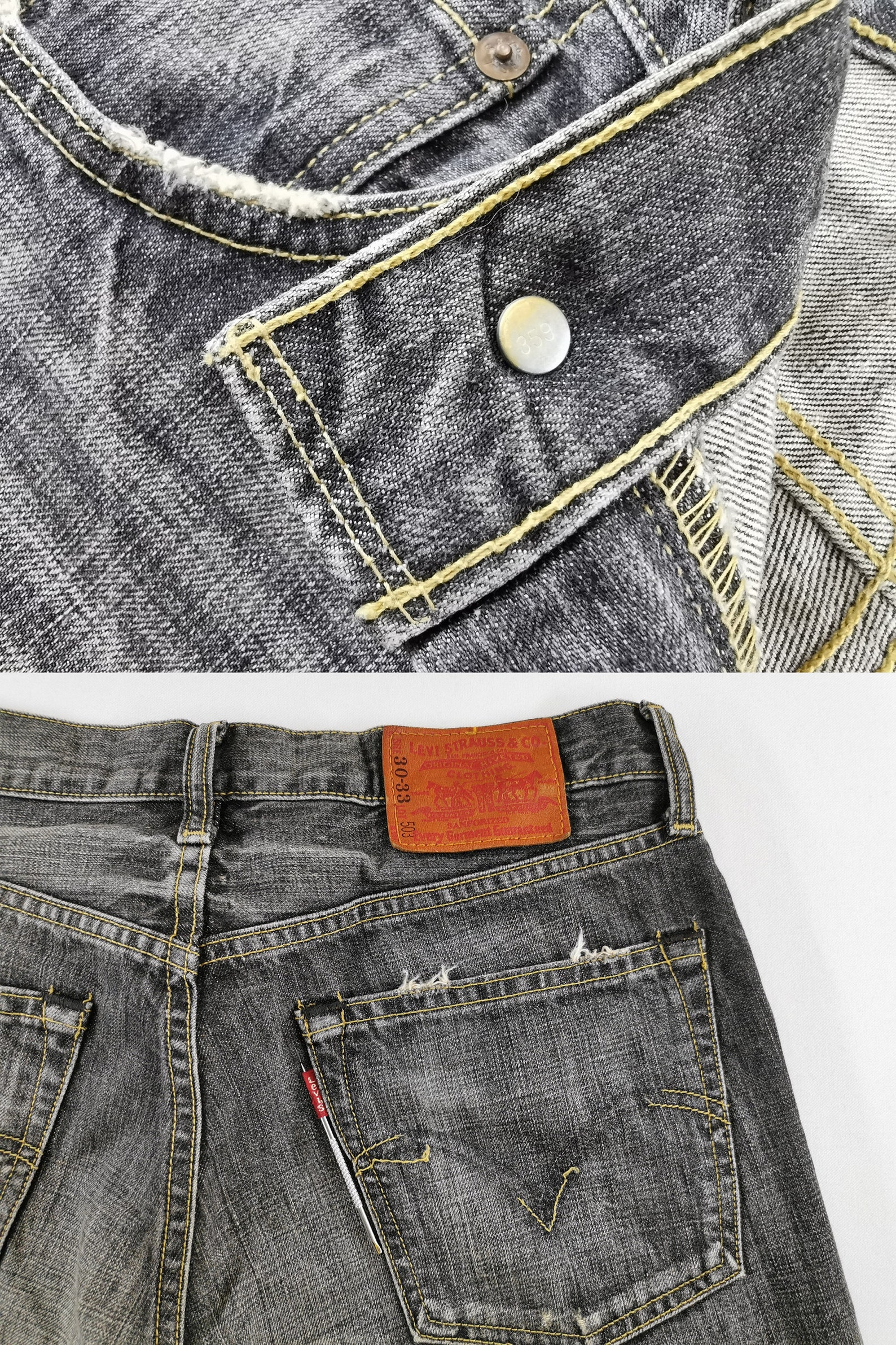size 30 in levis
