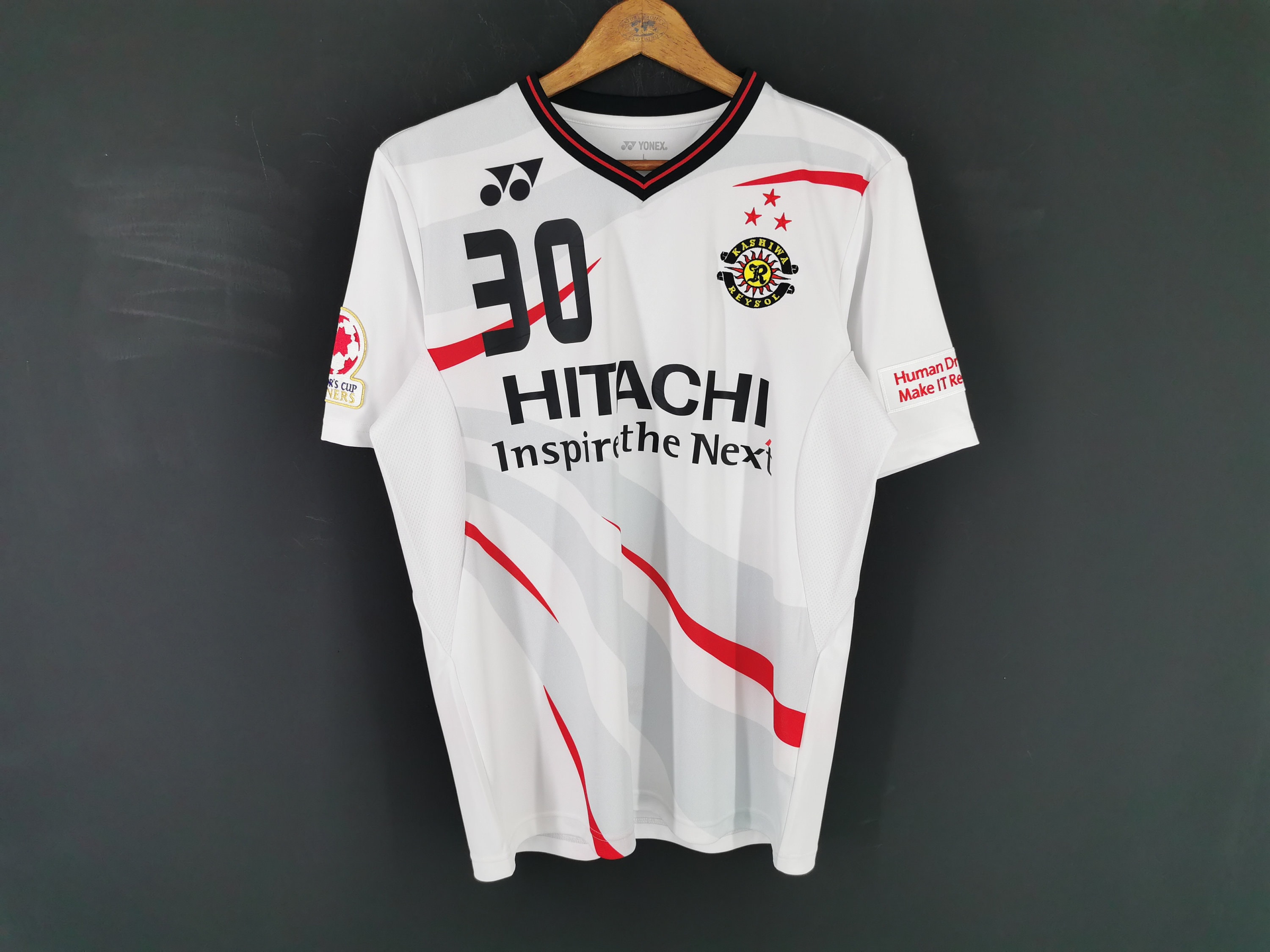 KASHIWA REYSOL 2013優勝記念シャツ 柏レイソル 2013年天皇杯優勝記念Tシャツ ブラック タグ付き