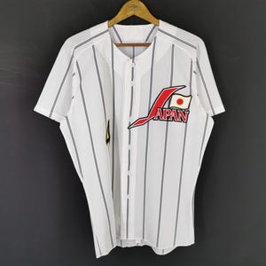 Mizuno Jersey Vintage Mizuno Japan #4 MLB Team Shirt Jersey Size M
