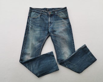 Vaqueros Paul Smith Talla XL Vaqueros vintage Paul Smith con orillo de mezclilla Fabricados en Japón Cintura 33