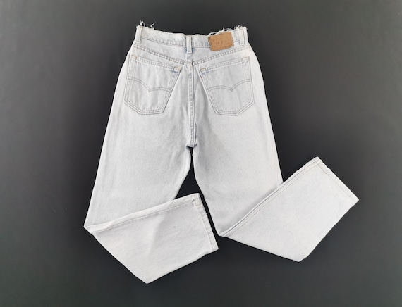 Levis W510-0217 Jeans Distressed Vintage Levis W510-0217 Made In USA Denim Jeans Pants Size 27/28x25.5