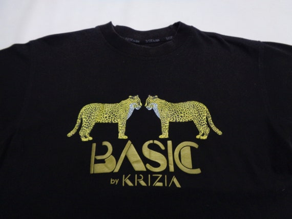 Krizia Shirt Krizia T Shirt Basic By Krizia Leopa… - image 5