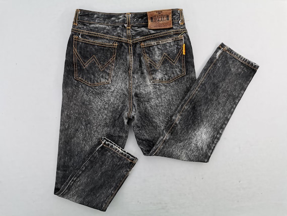 Edwin Lot 1510-72 Jeans Vintage Size 30 Edwin Acid Wash Denim 