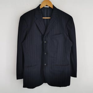 Polo Ralph Lauren Jacket Vintage 90&#39;s Polo Ralph Lauren Blazer Wool Coat Made In Japan Size M