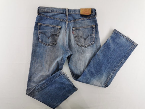 Levis 512 Jeans Distressed Vintage Size 33 Levis Denim Pants Levis 512 Made  in Japan Denim Jeans Pants Size 32/33x30 - Etsy