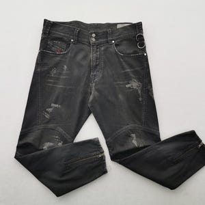 Mens Black Diesel Jeans - Etsy