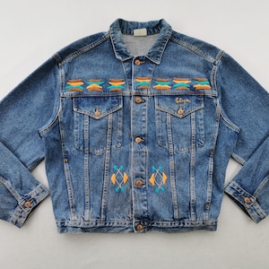 CHIPIE パッチ付きデニムジャケット Chipie jeans - Etsy 日本