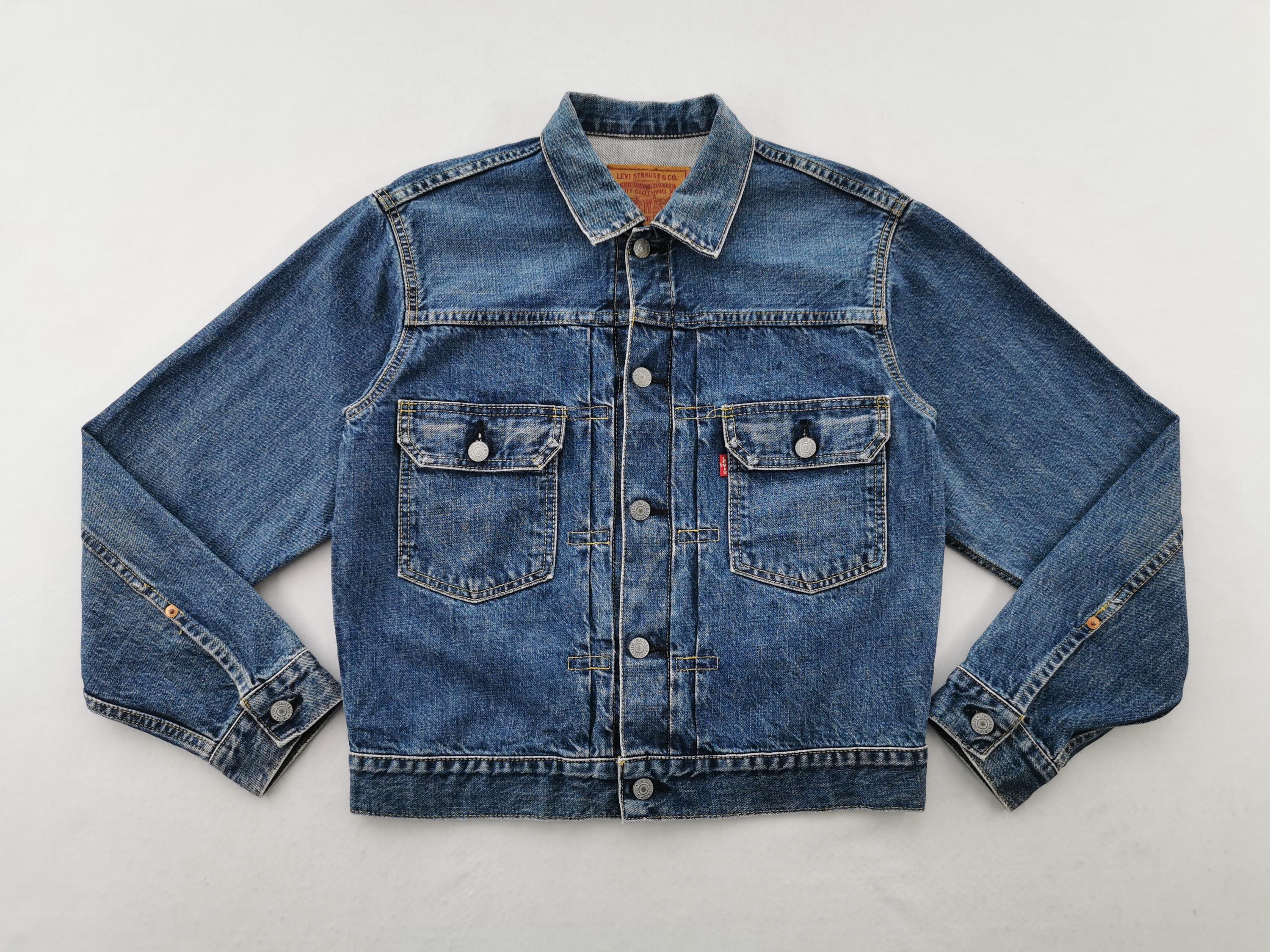 Vintage 90s Levis 71507 Type-ii Selvedge Denim Jacket Made in