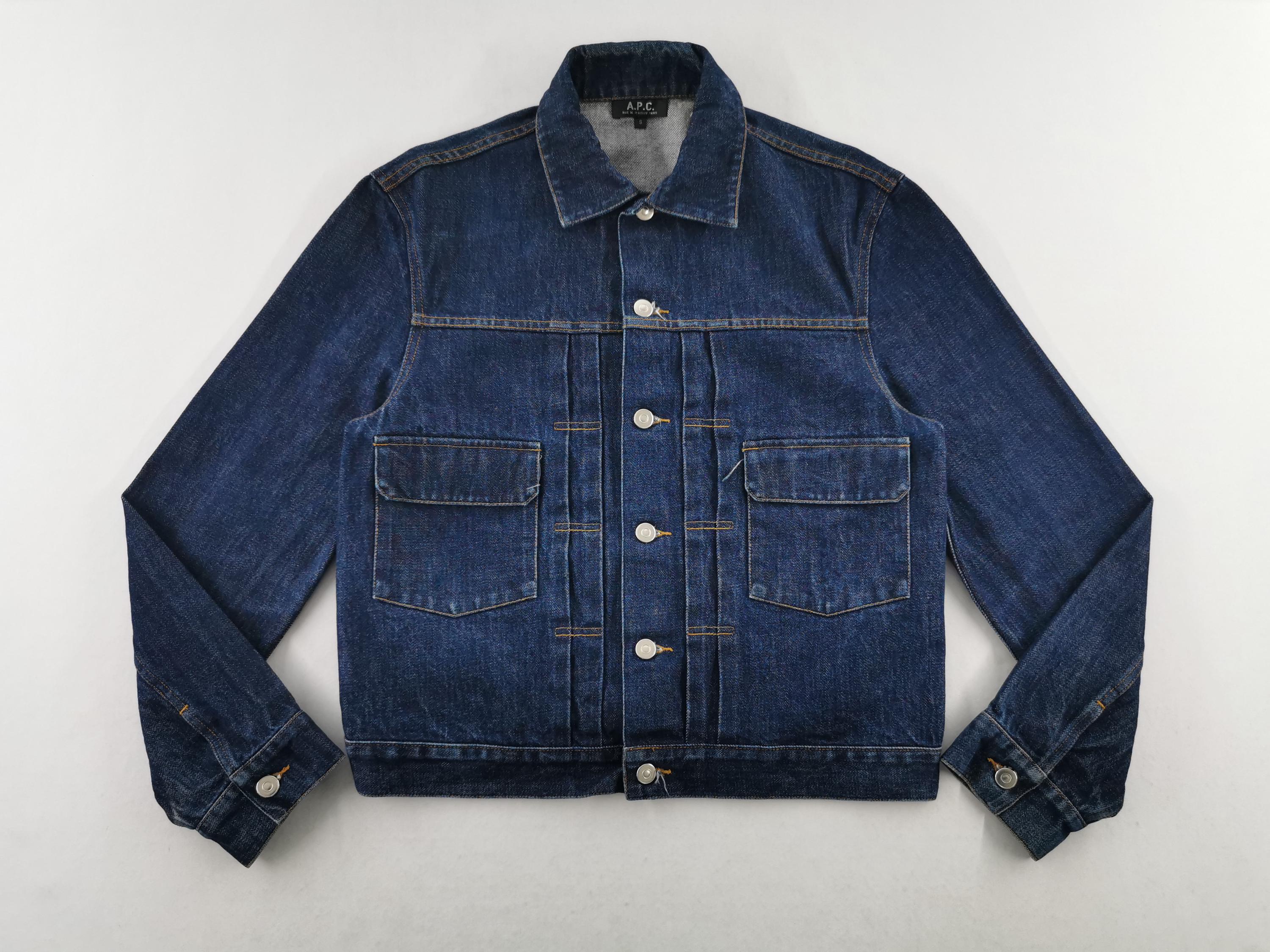 【A.P.C】FEMME 3rd DENIM JKT Vintage wash A.P.C】FEMME 3rd DENIM JKT Vintage wash