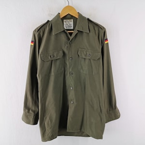 German Army Jacket Vintage German Army Uniform Vintage Uniform Jacket Size M