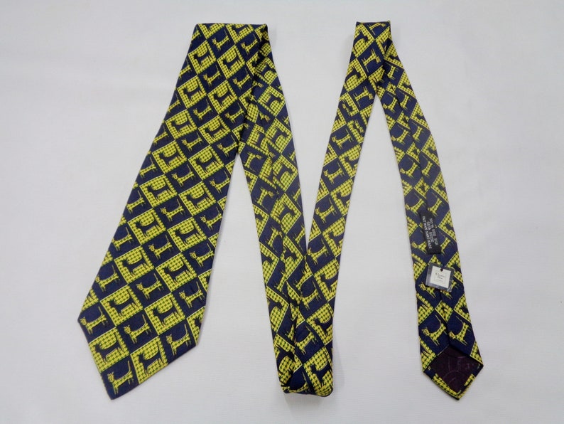 Christian Dior Tie Vintage Christian Dior Silk Necktie Etsy