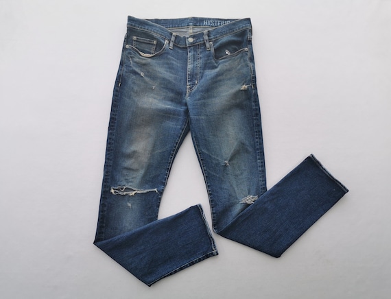 Hysteric Glamour Jeans Distressed Vintage Size 32 Hysteric Glamour