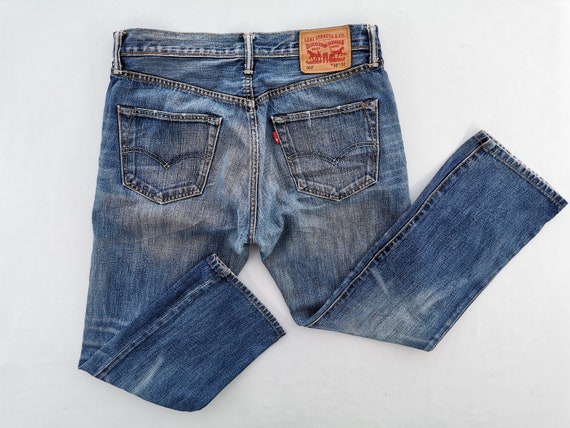 Levis 501 Jeans Distressed Size 32 Levis 501 Denim Pants Levis 501 