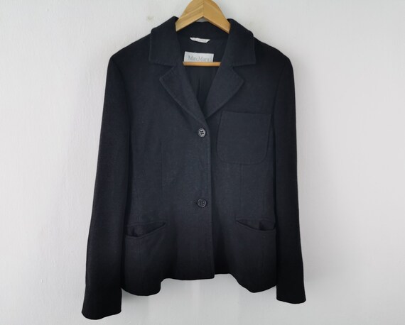 Blazer Femme Max Mara En Soie Vintage – Taille XL – Occasion En Très Bon état