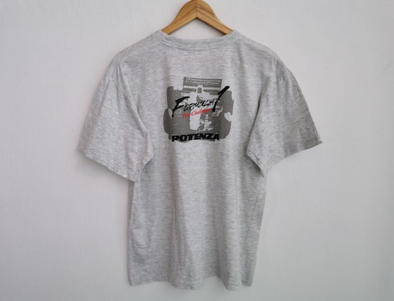 Potenza Formula 1 Shirt Vintage Potenza T Shirt Vintage Potenza Formula 1 Tee T Shirt Size M/L