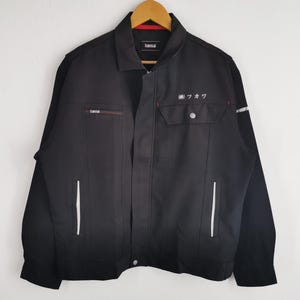 CC KANSAI Quilted Jacket Simple One point Logo Street