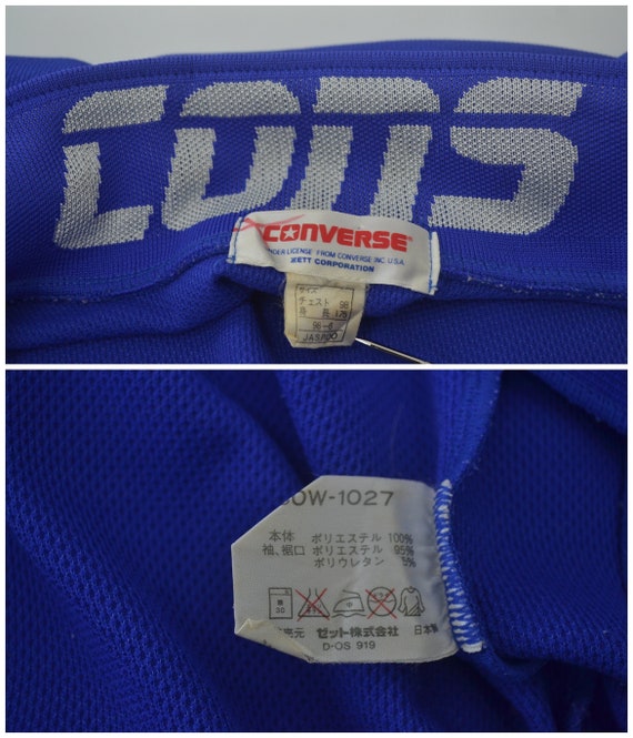 Converse Jacket Vintage Converse Track Jacket 90s… - image 8