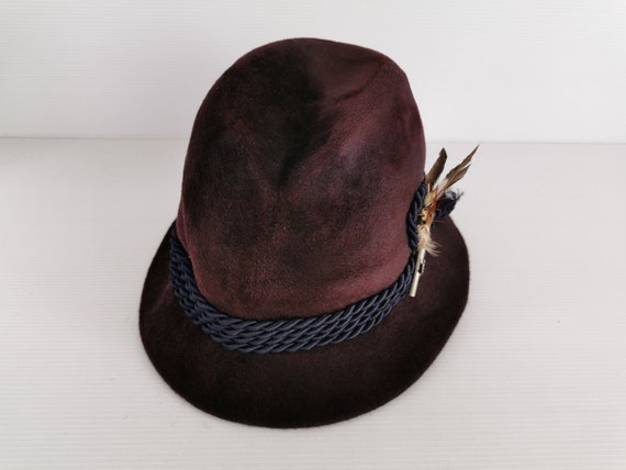 Collins Wien Hat Vintage Collins Wien Fedora Hat