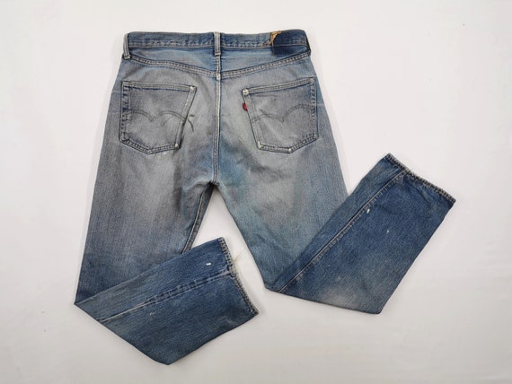 Levis 501 Jeans Distressed Destroy Vintage Levis 5