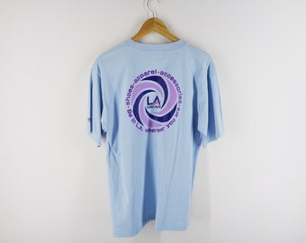 T-shirt Vintage LA Gear Bodywear Années 90 - Taille Unique, Blanc, Coton, Fabriqué Aux USA, Occasion Parfait état