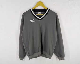 Mizuno Sweatshirt Vintage Size Jaspo M Mizuno Pullover Vintage Mizuno Made In Japan Pullover Sweatshirt Size M/L