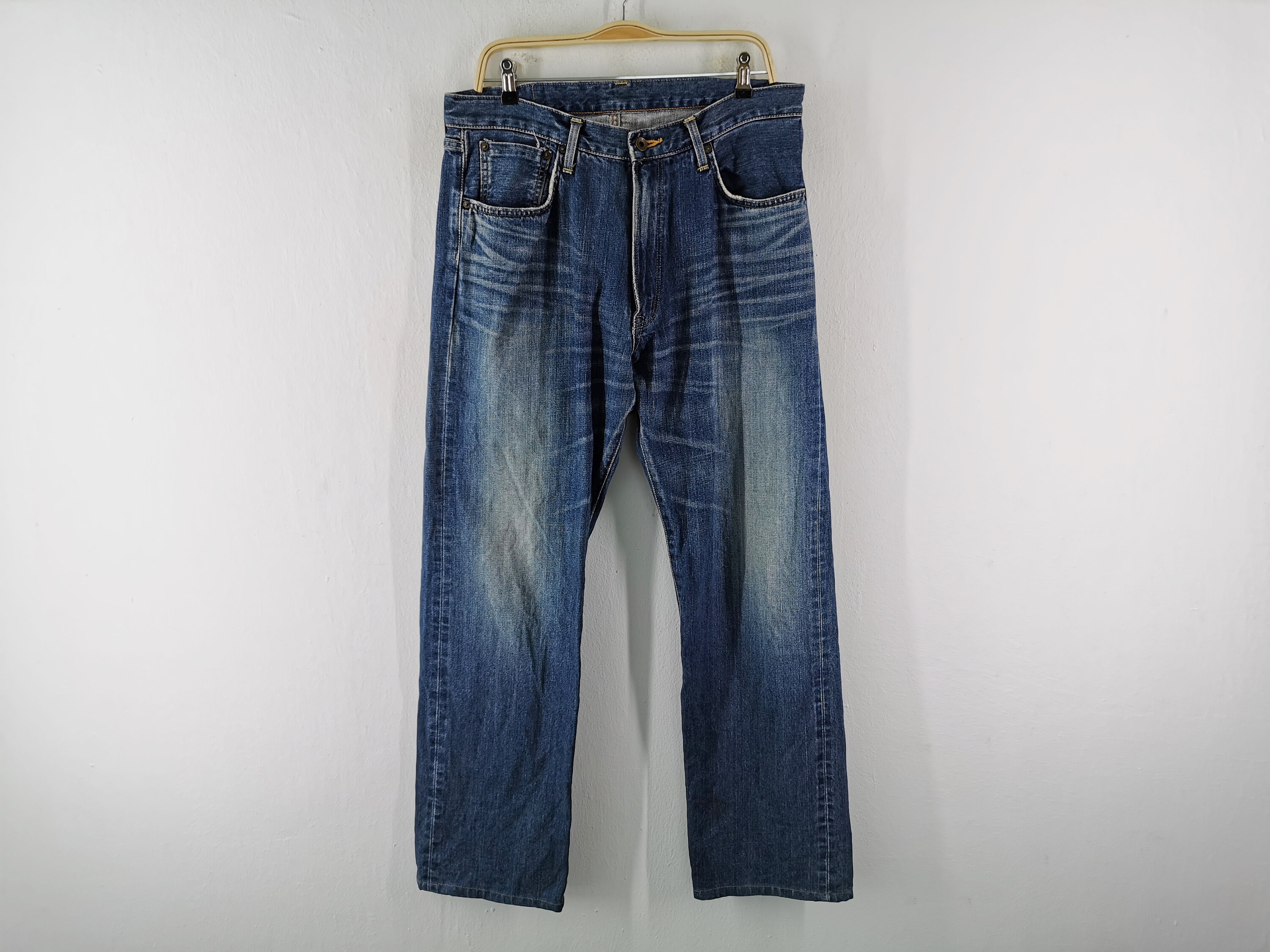 鬼フェード◎ EDWIN vintage style denim pants
