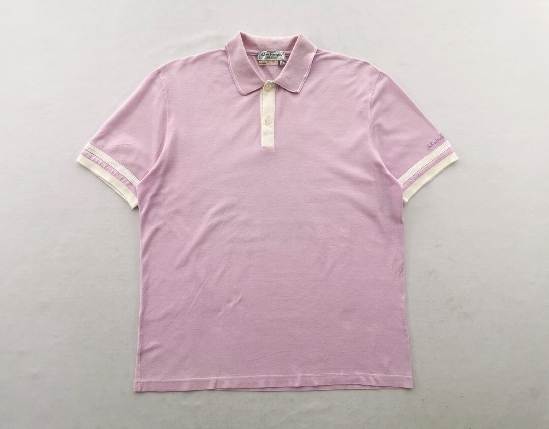 Salvatore Ferragamo Shirt Vintage 90's Salvatore Ferragamo Polo