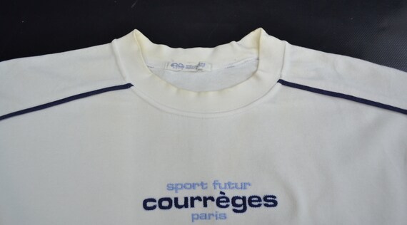 Courreges Sweatshirt Vintage Size 11 Courreges Pu… - image 4