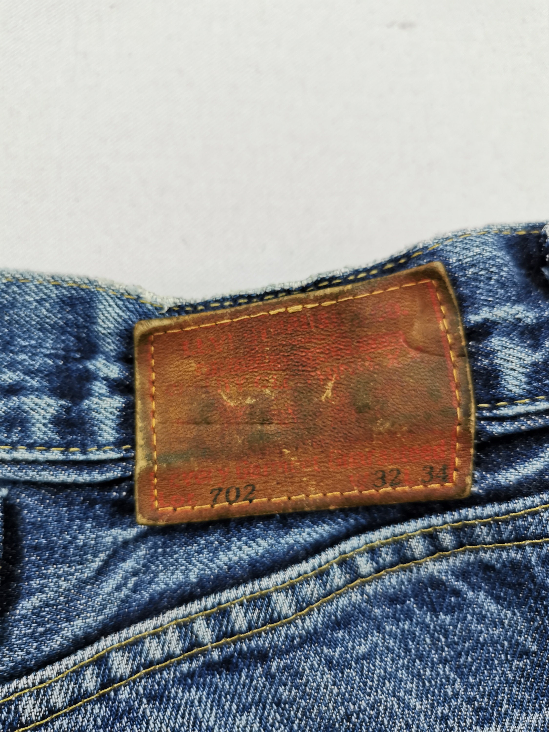 Levis 702 Jeans Distressed Vintage Size 32 Levis 702 Denim - Etsy