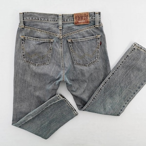 Edwin Jeans Distressed Vintage Size 30 Edwin Denim Pants Edwin Made In Japan Denim Jeans Pants Size 30/31x29