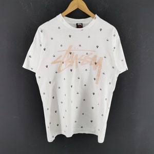 Stussy Shirt Vintage Stussy Over Print Tee T Shirt Size M