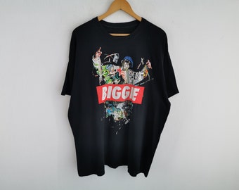 希少なノトーリアス BIG ビギー スモールズ 2000 年代初期の T シャツ