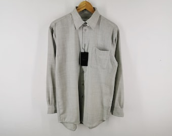 Vintage Lanvin Paris Transparent Button up Shirt - Etsy