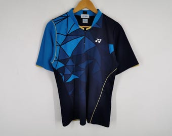 Camiseta Yonex Vintage Talla L Jaspo Camiseta Yonex Multicolor Hecha en Japón