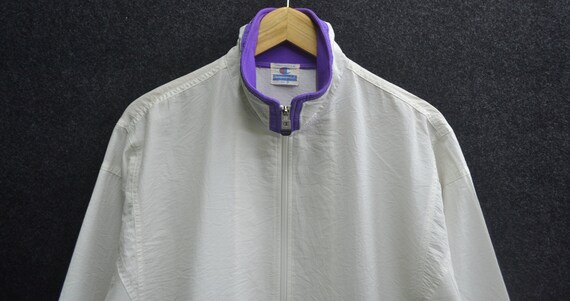 Champion coupe-vent Vintage des années glissière 90 Champion pull Champion piste à glissière années veste taille Jaspo O b78624 Champion coupe-vent Vintage des années glissière 90 Champion pull Champion piste à glissière années veste taille Jaspo O b78624