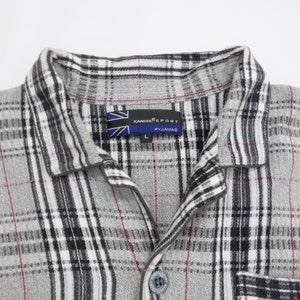 Kangol Pajama Vintage Kangol Shirt Vintage Kangol Sport Checkered Design Pyjama Shirt Size L image 6