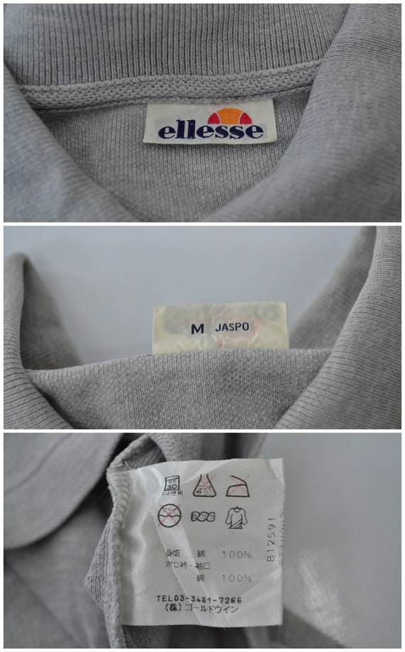 Ellesse Shirt Vintage Ellesse Polo 90s Ellesse Pe… - image 9