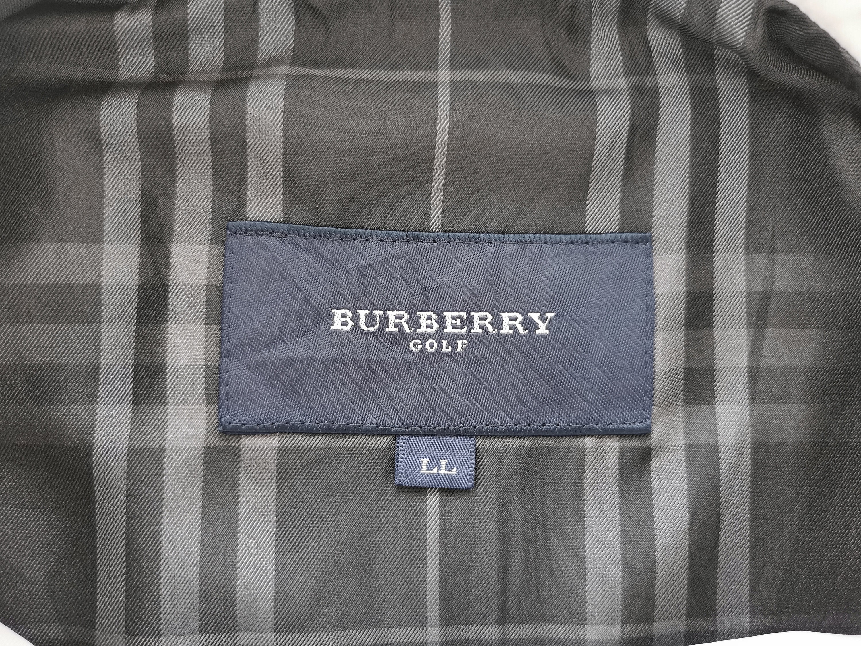 Vintage Burberry Golf Made in Japan Vest Windbreaker Jacket Size
