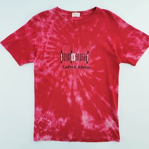 Calvin Klein Shirt Calvin Klein T Shirt Calvin Klein Made In USA Tie Dye Tee T Shirt Size M