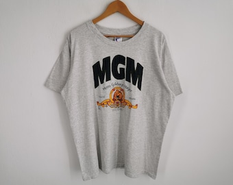 90s メトロ・ゴールドウィン・メイヤー MGM 映画 ムービー デニム 古着 ヴィンテージ 90 年代 メトロ ゴールドウィン メイヤー T シャツ 本物