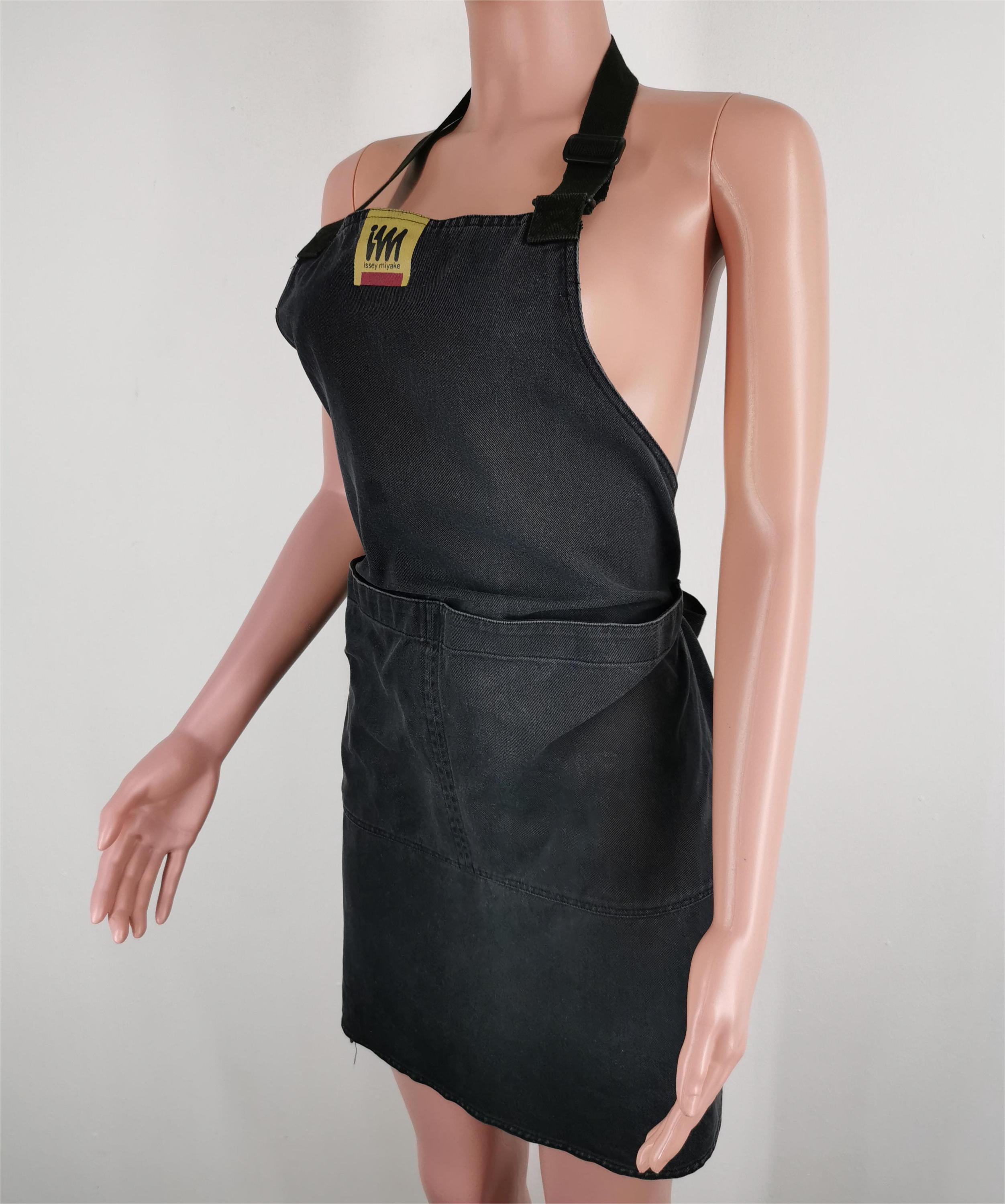 ISSEY MIYAKE リバーシブルエプロン 希少　レア Issey Miyake Apron Vintage 90's Issey Miyake Denim Apron Made in