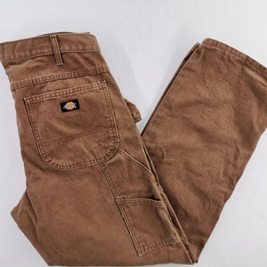 Dickies Jeans Distressed Vintage Size 34 Dickies Denim Pants Vintage Dickies Carpenter Workwear Denim Jeans Pants Size 33/34x31.5