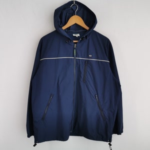 Lacoste Jacket Vintage Size 4 Lacoste Made In Japan Hoodie Windbreaker Jacket Size L