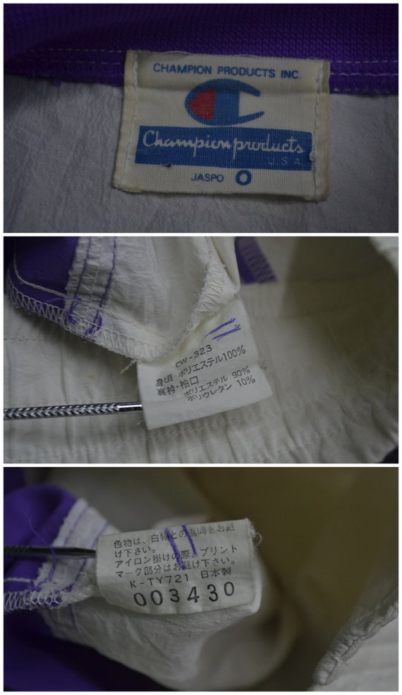 Champion coupe-vent Vintage des années glissière 90 Champion pull Champion piste à glissière années veste taille Jaspo O b78624 Champion coupe-vent Vintage des années glissière 90 Champion pull Champion piste à glissière années veste taille Jaspo O b78624