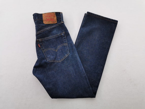 Vintage 90s Levis Lot 551Z LVC Selvedge Denim Jeans Made In Japan Size 30/28x36